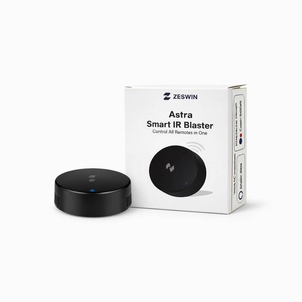 Zeswin Astra Smart WiFi IR Blaster Hub for AC, TV & More with App Control