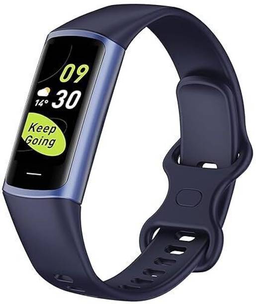 Cubonic C68 Smart Bracelet with 1.1 Inch AMOLED Screen Calories Call Reminder -Blue