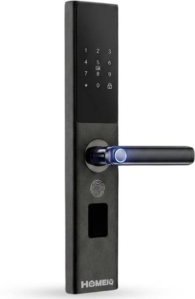 HOMEIQ Smart Door Lock with Fingerprint & PIN Keypad | Digital Main Door Lock Smart Door Lock