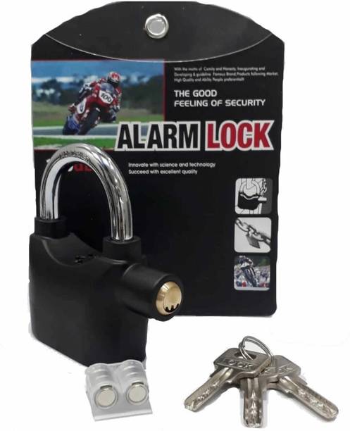 hazon bazaar Zinc Alloy Security Pad Anti Theft System with Burglar Alarm Siren Smart Door Lock