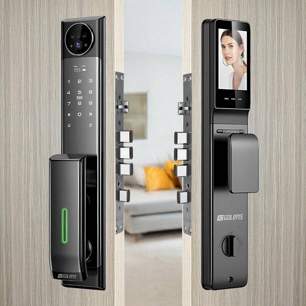 GOLENS X10 Luxury Smart Door Lock with 3D Face Recognition & App Unlock Access Smart Door Lock