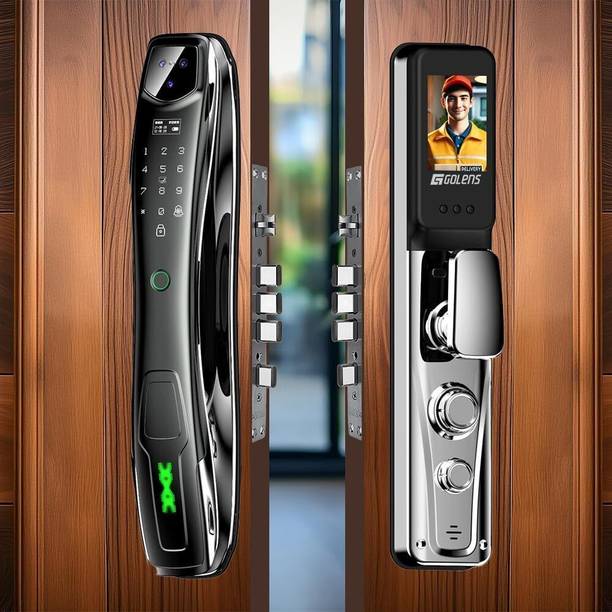 GOLENS X20 Smart Door Lock, 3D Face ID, Camera, WiFi, Fingerprint, App, RFID Smart Door Lock