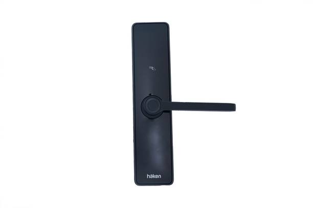 Haken HDLE-REVVO Mortise Digital Door Lock 5-Way with Fingerprint, PIN, RFID, WiFi & Key (Matt Black) Smart Door Lock