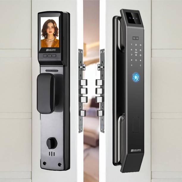 GOLENS X95 Smart Door Lock | 8-in-1 Unlock | 3D Face ID | Fingerprint Access Smart Door Lock