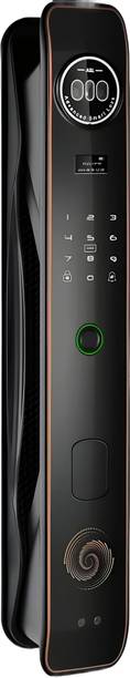 Lockee Citadel One Smart Door Lock | 7-in-1 Unlock Fingerprint Face Palm Vein RFID PIN App Mechanical Key | WiFi Remote Control | Hotel PMS Compatible | Aluminum Alloy Smart Door Lock