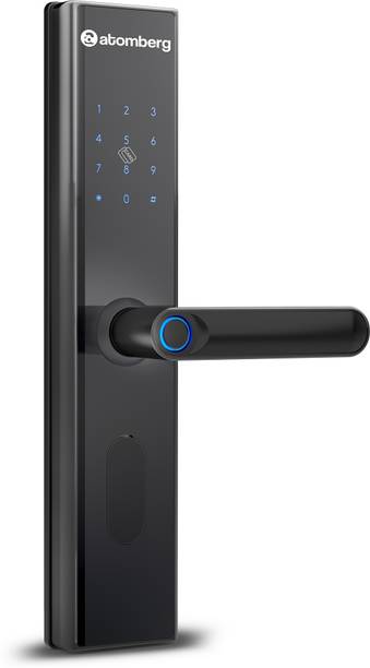 Atomberg SL1|6 Ways Unlocking |Fingerprint 5 SS Bolt | Free Installation Smart Door Lock