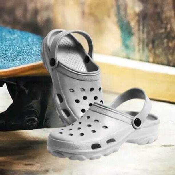 Greyvity Men's Lightweight Classic Clogs || Sandals Smart Sock