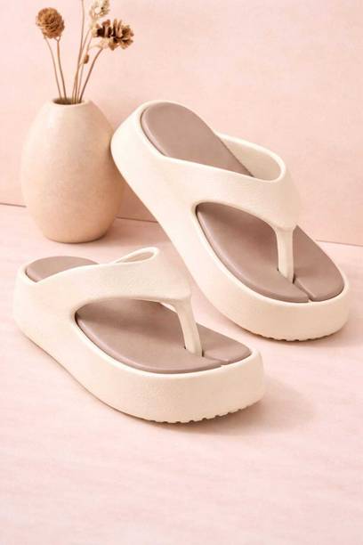 WALKOLOGY Women Ultra Soft Cushion EVA Flip Flops | Classic Lightweight Daily Wear Slides Smart Insole