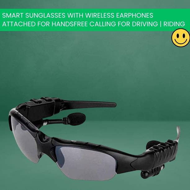FRONY Bluetooth Sunglasses With Wireless Earphones Attached & Stereo Sound FeatureA394