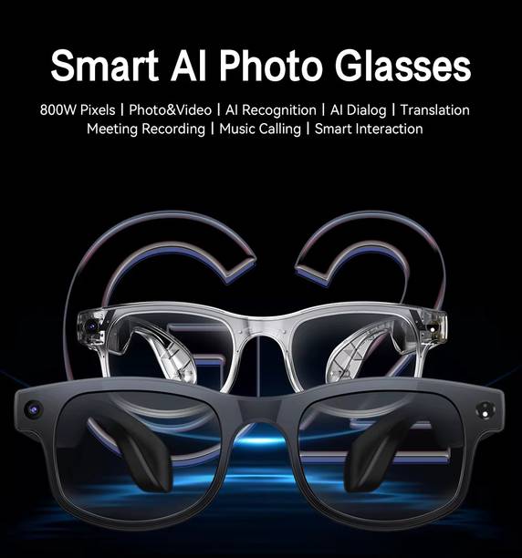 keeva G2 AI Camera Smart Glasses, 8MP, HD, Photo & Video, Bluetooth, Voice Translation