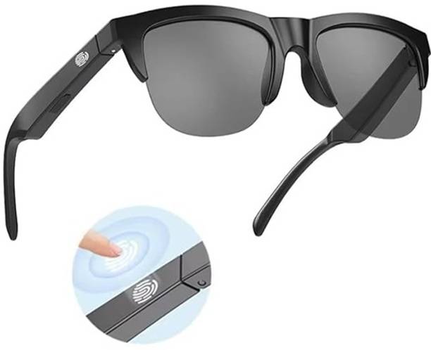 SWASTIKHIGHTECH Bluetooth Smart Sunglasses MP3 UV Filtered Lenses Bluetooth Calling Sunglass