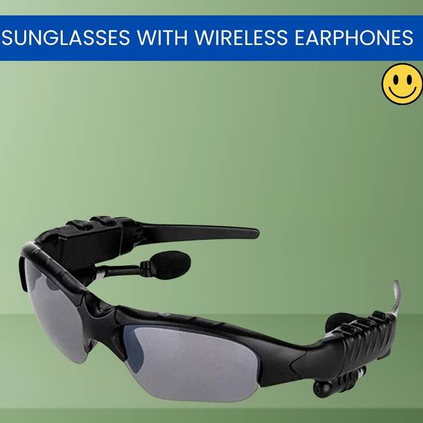 YAROH Bluetooth Sunglasses With Wireless Earphones Attached & Stereo Sound FeatureT494