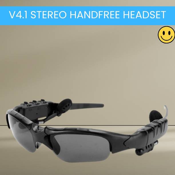 YAROH Bluetooth Sunglasses With Wireless Earphones Attached & Stereo Sound FeatureY395
