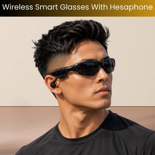 FRONY Bluetooth Smart Sunglasses With Wireless Earphones, Built-in Mic & GlassesVY433