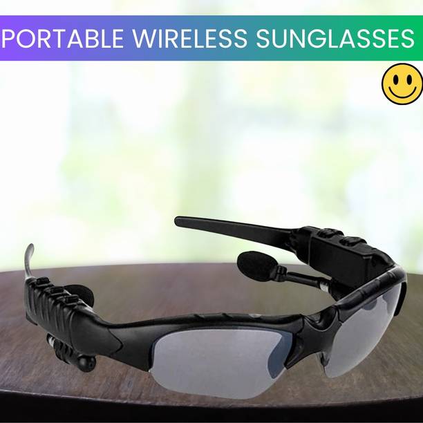 YAROH Bluetooth Sunglasses With Wireless Earphones Attached & Stereo Sound FeatureT406