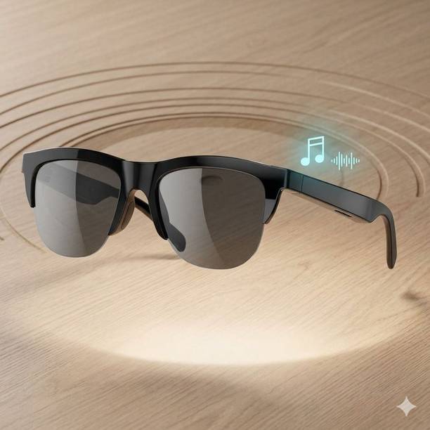 keeva premium Sound Bluetooth Smart Glass MP3 UV Filtered Lenses Bluetooth Calling