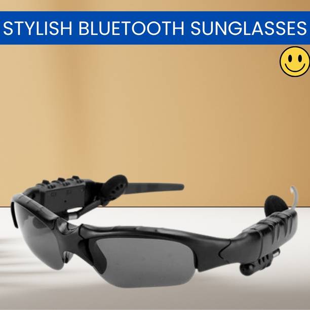 YAROH Bluetooth Sunglasses With Wireless Earphones Attached & Stereo Sound FeatureY455