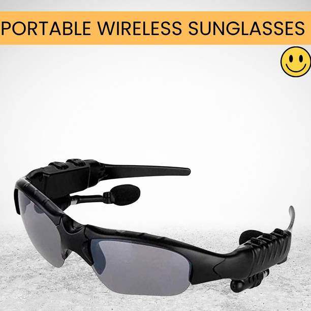 FRONY Bluetooth Sunglasses With Wireless Earphones Attached & Stereo Sound FeatureB110