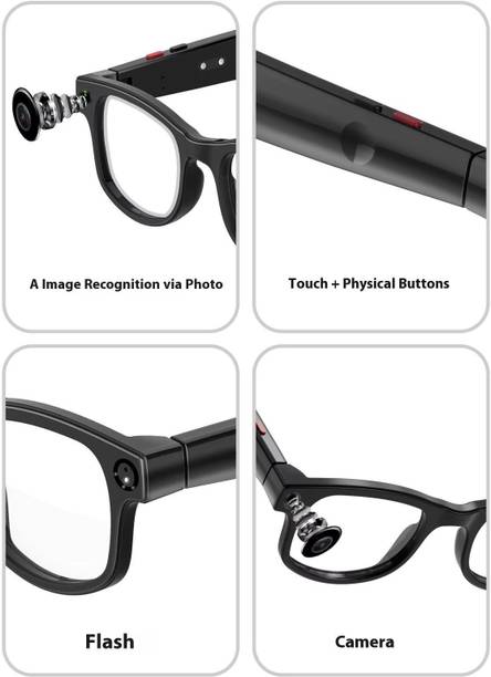 TULUA G2 AI Camera Smart Glasses, 8MP, HD, Photo & Video, Bluetooth, Voice Translation