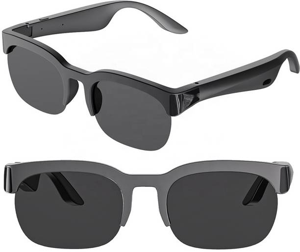 SWASTIKHIGHTECH Bluetooth Smart Sunglasses MP3 UV Filtered Lenses Bluetooth Calling Sunglass
