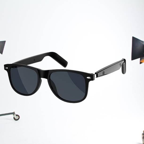 K&M AI Smart Glass Audio Glasses with Real-Time 100+ Voice Translation