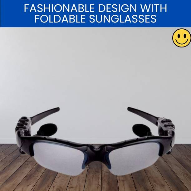 YAROH Bluetooth Sunglasses With Wireless Earphones Attached & Stereo Sound FeatureU224