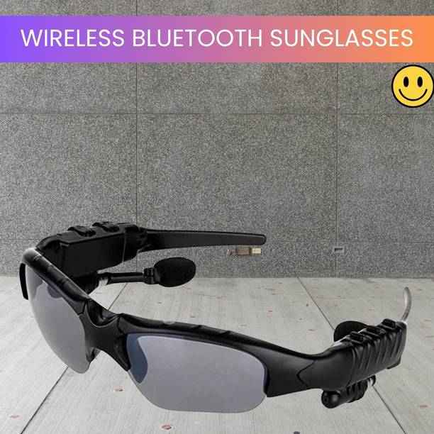 YAROH Bluetooth Sunglasses With Wireless Earphones Attached & Stereo Sound FeatureU172