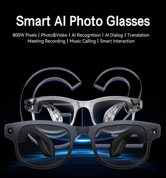 keeva G2 AI Camera Smart Glasses, 8MP, HD, Photo & Video, Bluetooth, Voice Translation