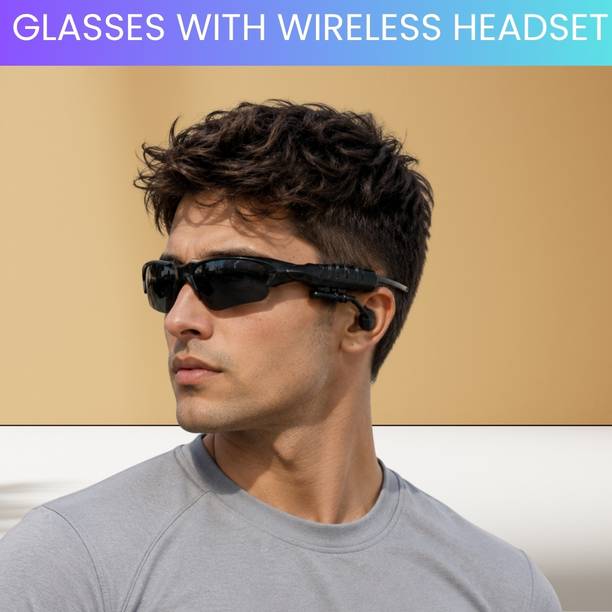FRONY Bluetooth Smart Sunglasses With Wireless Earphones, Built-in Mic & GlassesVT155