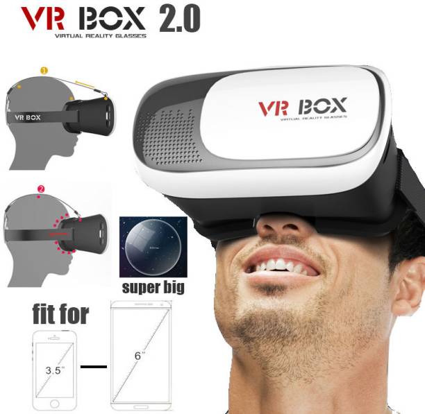 BALAJISTORE 3D VR Virtual Reality Glasses Box Headsets FOR KIDS ADULT