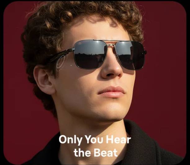 AERALUX AURATUNE Smart Glasses |Bluetooth Audio |Hands-Free Calls |Voice Assistant