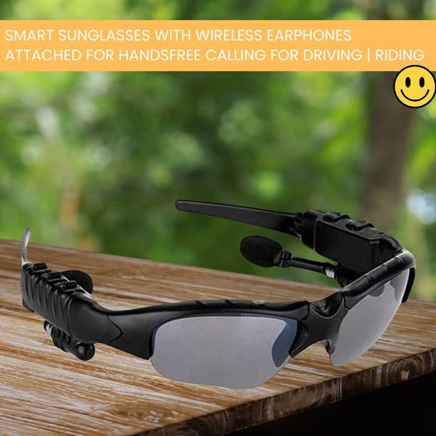 FRONY Bluetooth Sunglasses With Wireless Earphones Attached & Stereo Sound FeatureB437