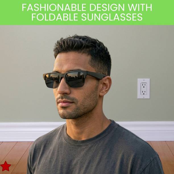 FRONY Wireless Bluetooth Smart Sunglasses for Men & Women With HD Stereo Sound WY115