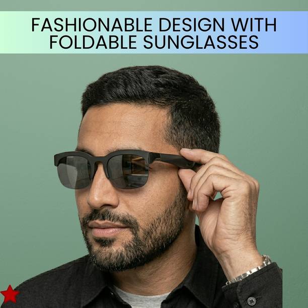 FRONY Wireless Bluetooth Smart Sunglasses for Men & Women With HD Stereo Sound WY475
