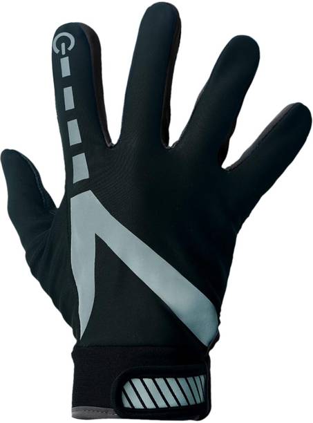 AirMount Winter Gloves with Velcro Buckle & Touch Screen Feature - Black Talking Gloves