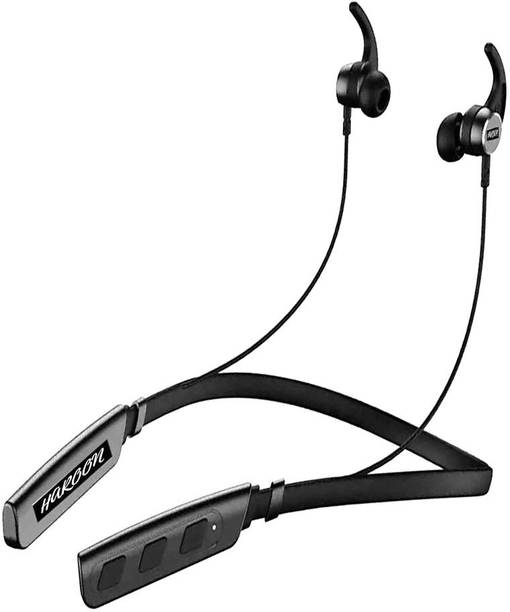 HAROON Rockerz 235 Pro with 30 Hours Battery Bluetooth Headset (Black, In the Ear) Smart Headphones