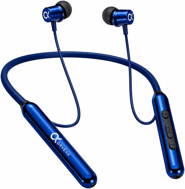 Orvexa BT Muse Neckband TWS: Superior HiFi Sound, 13.4mm Driver, 40H Battery, 40dB ENC Bluetooth