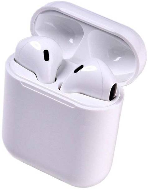 CHIMU i2s_MA05 Bluetooth Headset (White, True Wireless) Smart Headphones (Wireless) Smart Headphones