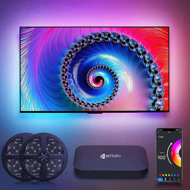 Mitsuko AmbiMotion 2.0 TV Sync LED Backlight Kit with HDMI 2.0 Sync Box Upto 65 Inch Tvs