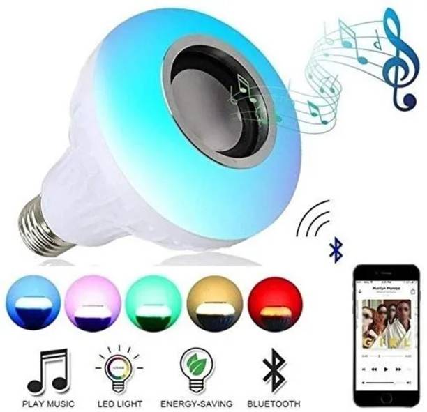 Clairbell ANJ_292_Led Wireless Light Bulb Speaker Base Color Changing With Remote Control Smart Bulb