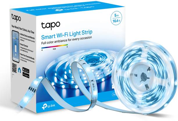 TP-Link Tapo L900-5 Smart Wi-Fi 5M Multicolor RGB Works with Alexa, Google Light Strip