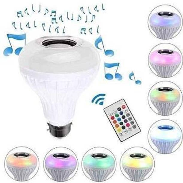 ZOLLYZZ Wireless Light LED Bulb with Speaker RGB Music Light Smart Bulb Smart Bulb