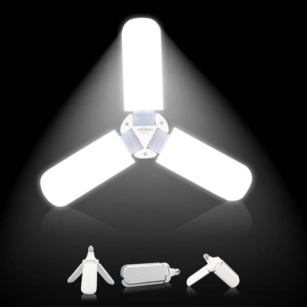 Daily Needs Shop Super Bright Garage Foldable LED Fan Blade Bulb Light with Angle Adjustable Ceiling Lamp