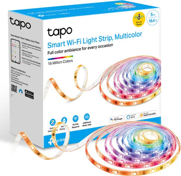 TP-Link Tapo L930-5 Smart Wi-Fi Led, 5M Work with Alexa and Google Light Strip
