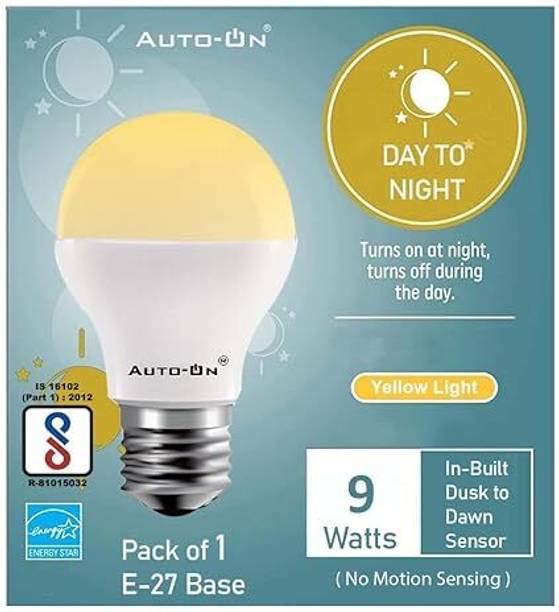 auto-on Day/Night Sensor LED Bulb 9W Smart Sensor Light