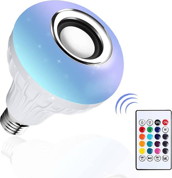 Clairbell ANJ_314_Led Wireless Light Bulb Speaker Base Color Changing With Remote Control Smart Bulb