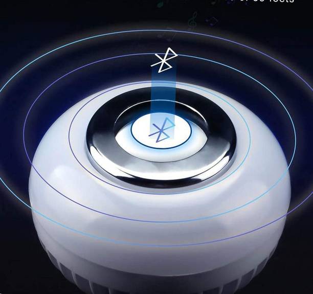 ZOLLYZZ Wireless Smart Bluetooth Music Bulb With Remote And Color Changing Feature-39 Smart Bulb