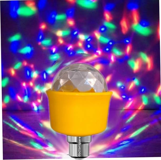 Doctorspare Crystal LED Bulb | Non-Rotating LED Disco Bulb For Diwali, Decoration, Party Ceiling Lamp