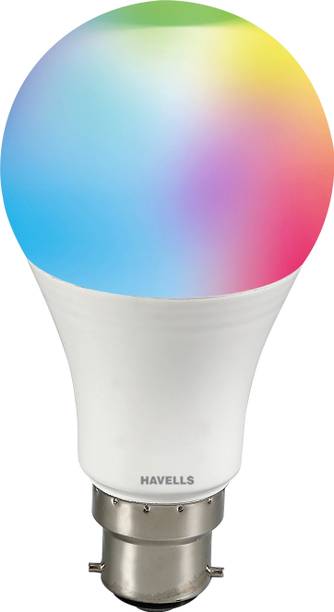 HAVELLS Glamax 9W B22 WiFi LED Smart Bulb with Music Sync Function compatible with alexa Smart Bulb
