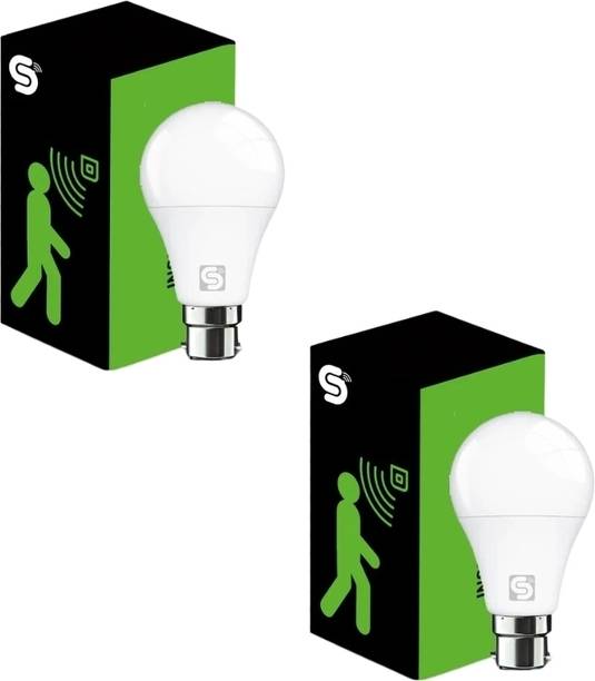 ESYSENSE Inspire Sensing (B22-L01) | Motion Sensor LED Bulb for Home 7w, Up to 9meter Pack of 2 Motion Sensor Light